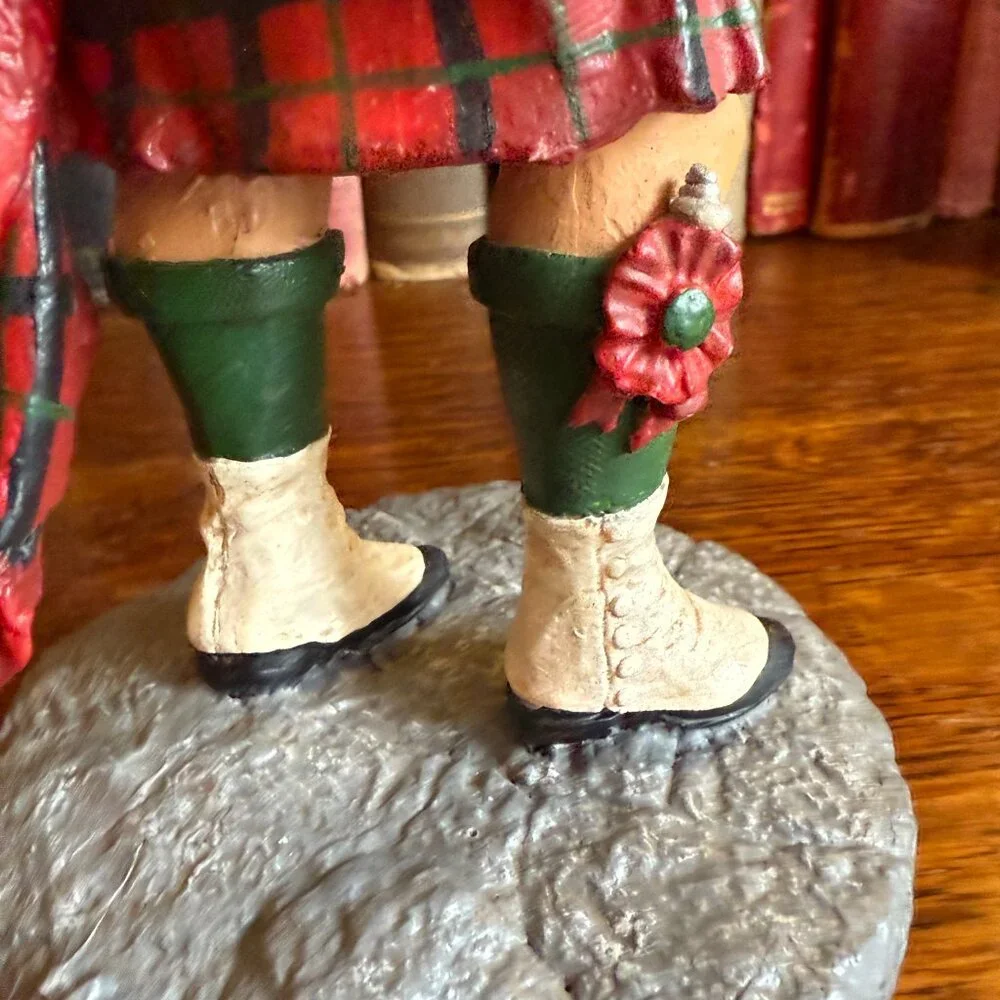 1995 Jim Shore Scottish Bagpipe Santa Rare - Picture 7 of 15